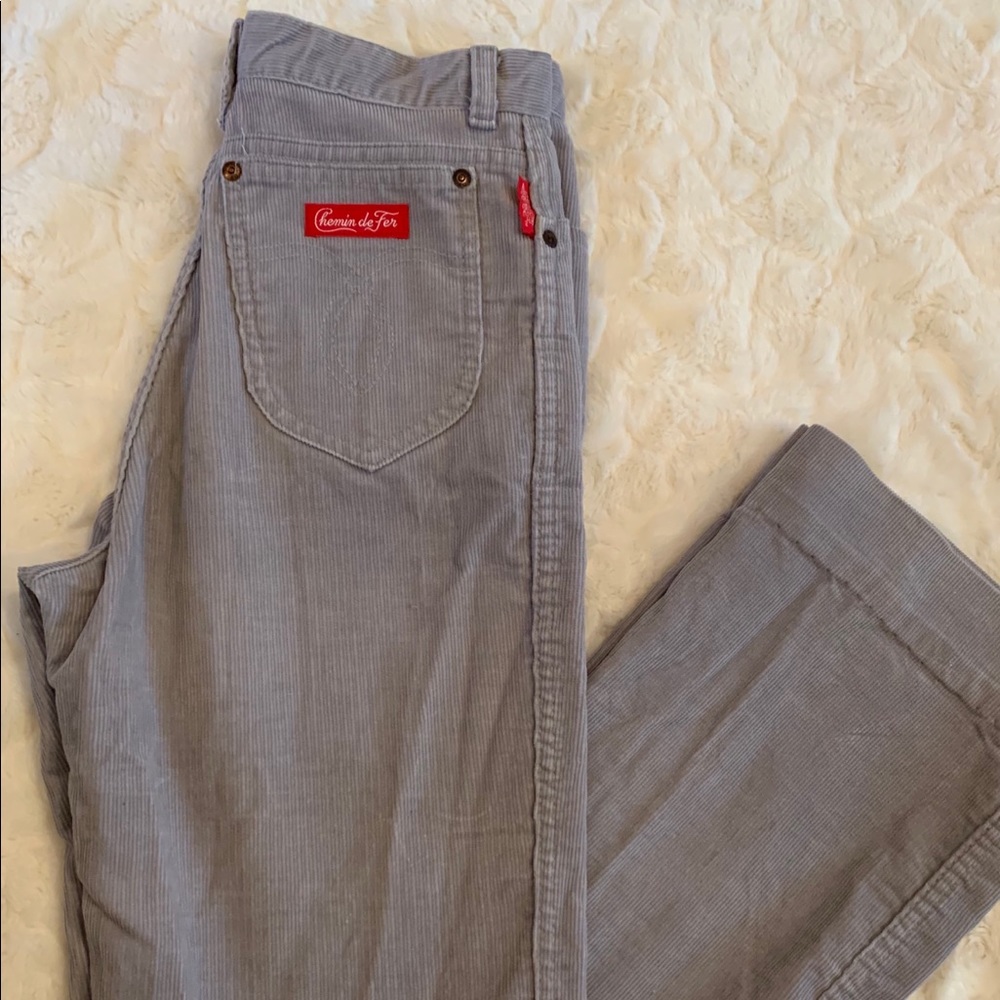 VINTAGE CHEMIN DE FER corduroy pants